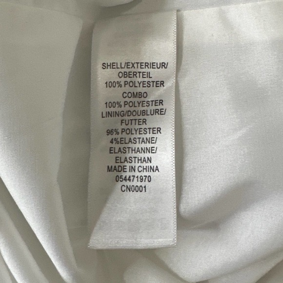 Aidan Mattox Sleeveless Lined Crochet Floral Applique Sheath Dress Womens Size 0 - Picture 8 of 8